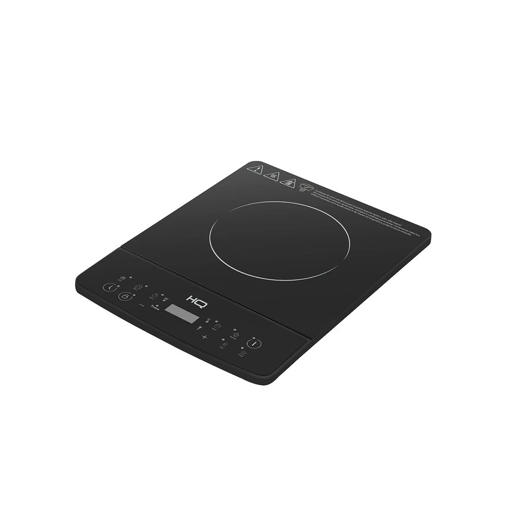 COOKTOP DE INDUÇÃO HQ 1 BOCA PORTÁTIL 1200W PRETO HQ-IDS2001 127V