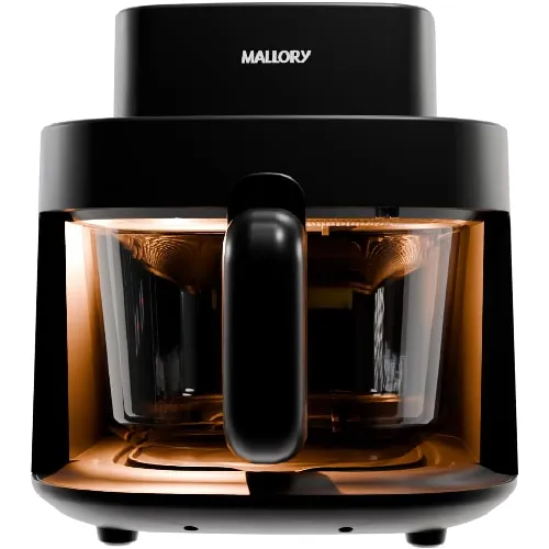 Fritadeira Elétrica Mallory 4,5 Litros SmartGlass Preta 127V
