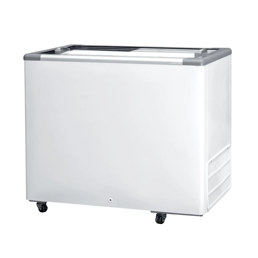 FREEZER CONSERVADOR HORIZONTAL FRICON 311 LITROS BAIXA TEMPERATURA TAMPA DE VIDRO BRANCO HCEB 311 V 127V