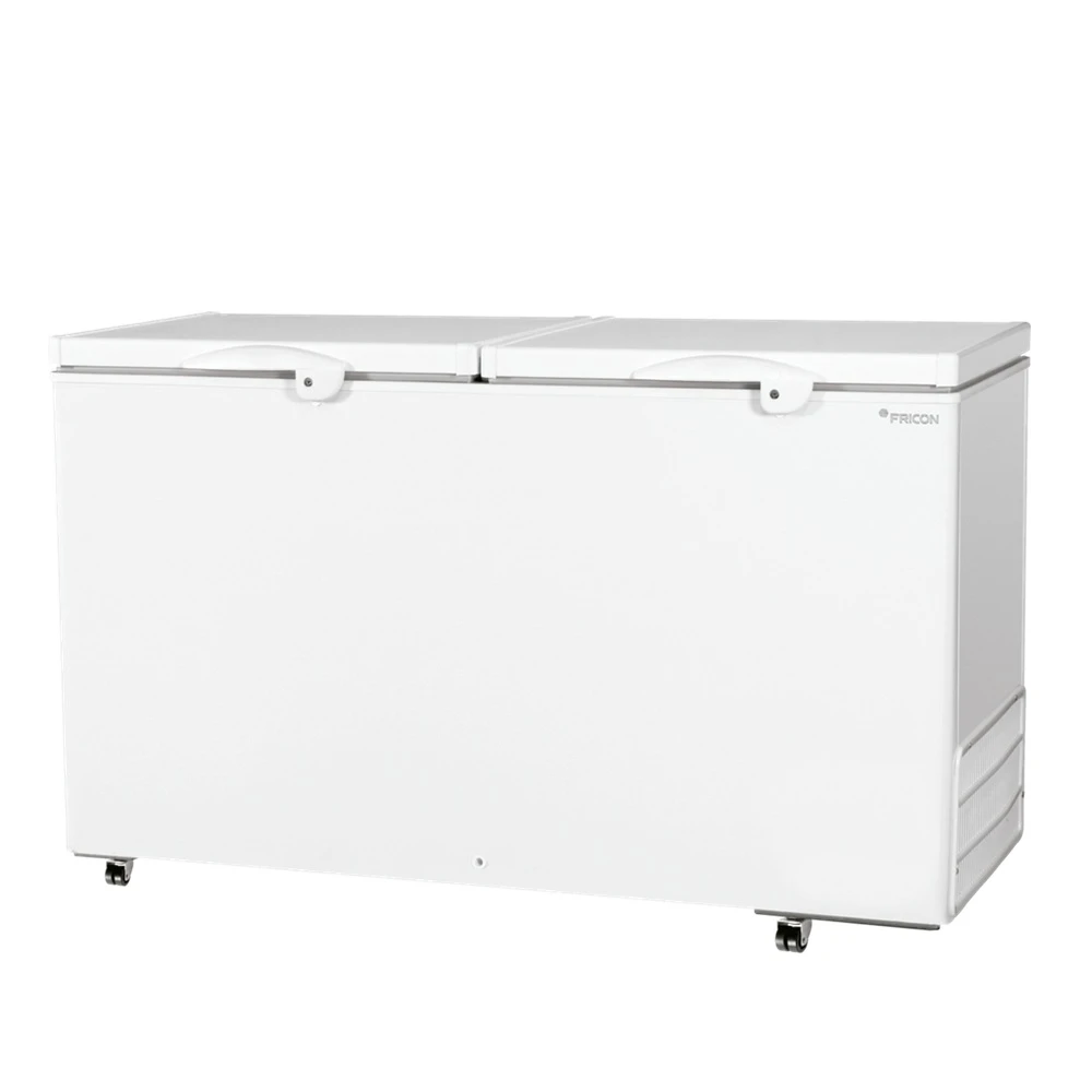 Freezer Conservador Horizontal Fricon 503 Litros Dupla Ação Tampa de Chapa Branco HCED 503 C