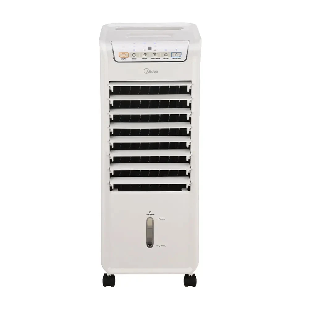 CLIMATIZADOR DE AR FRIO MIDEA BRANCO E CINZA AKAF2 220V