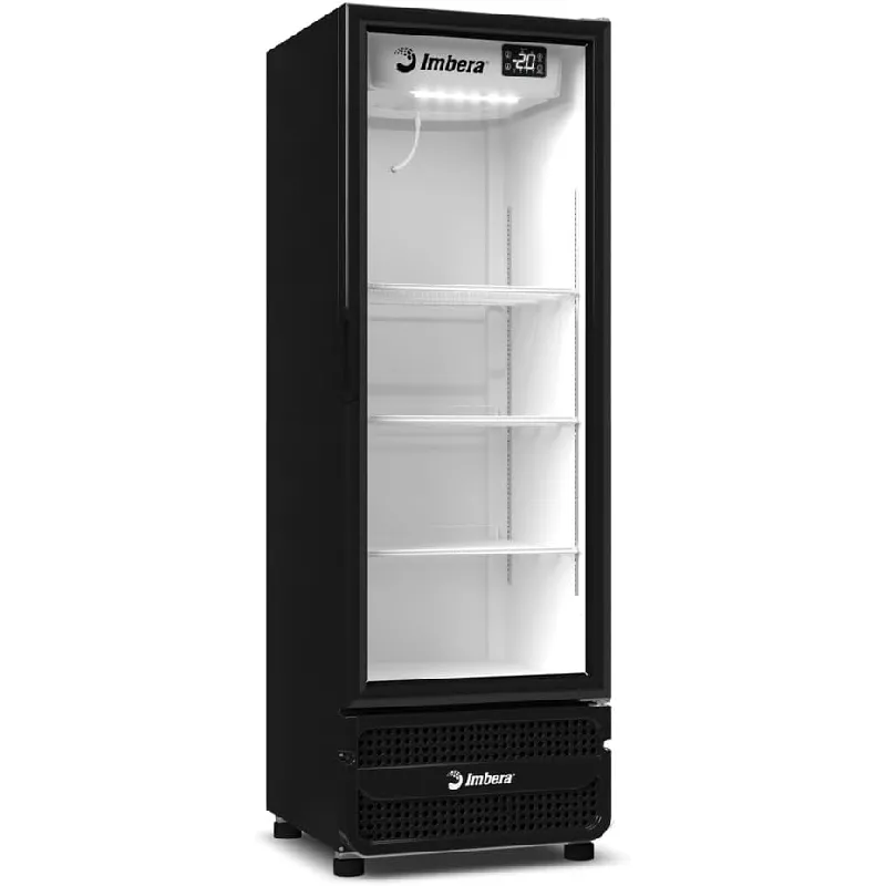 Cervejeira Imbera 569 Litros Inverter Porta de Vidro Preta e Branca CCV355 Bivolt