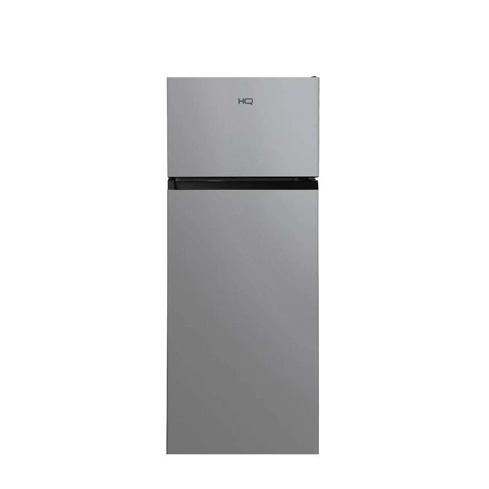 GELADEIRA REFRIGERADOR HQ 230 LITROS DUPLEX DEFROST, BAIXO CONSUMO A+++ PRETO/CINZA HQ-230RDFS1-C 127V
