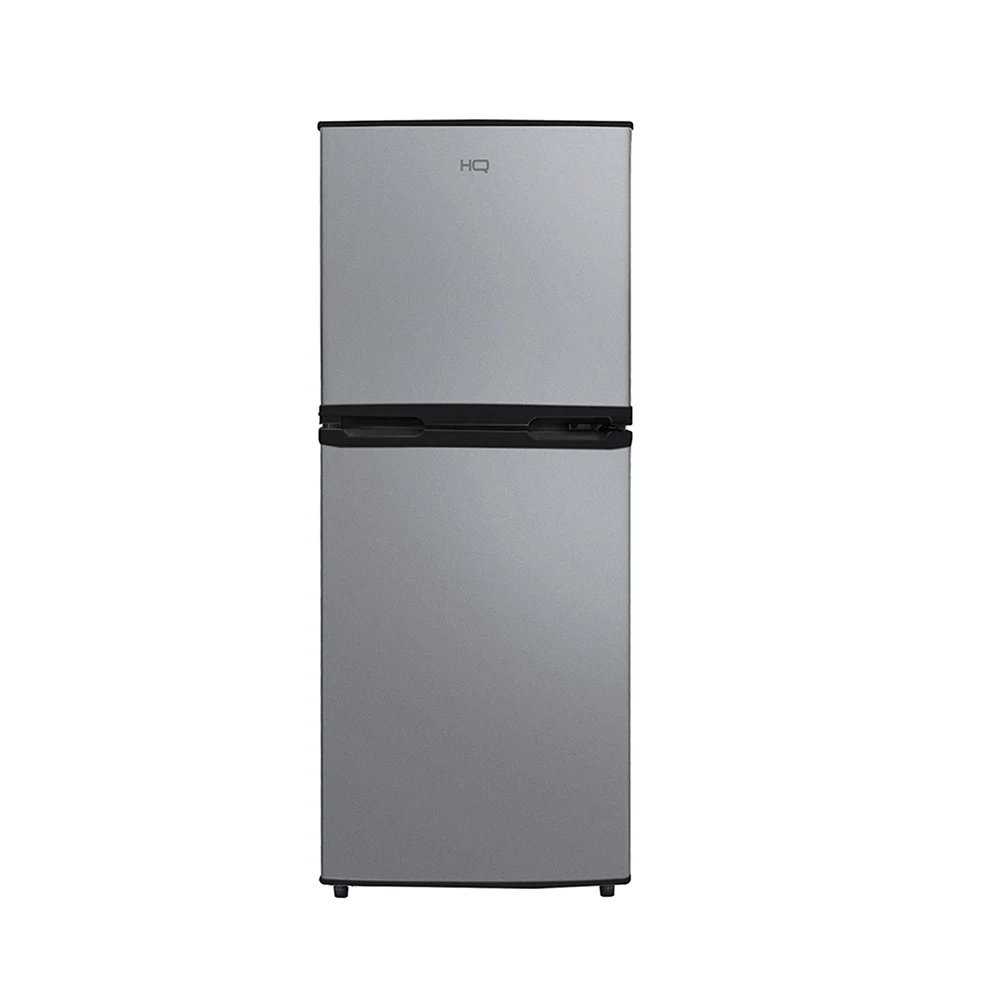 GELADEIRA REFRIGERADOR COMPACTO HQ 140L DUPLEX DEFROST, BAIXO CONSUMO A+++ PRETO/CINZA HQ-140RDF 220V