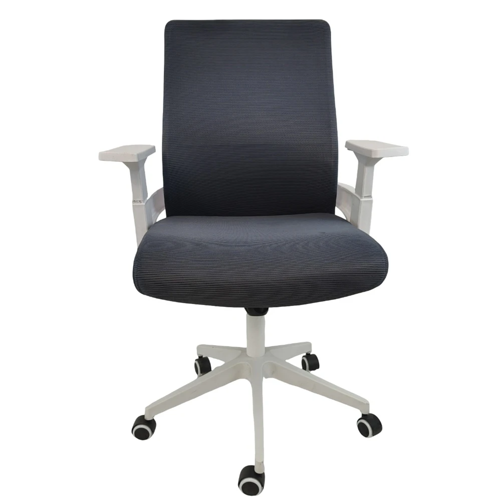 Cadeira de Escritório Presidente Fox Office Giratória Tela Mesh Cinza F1251