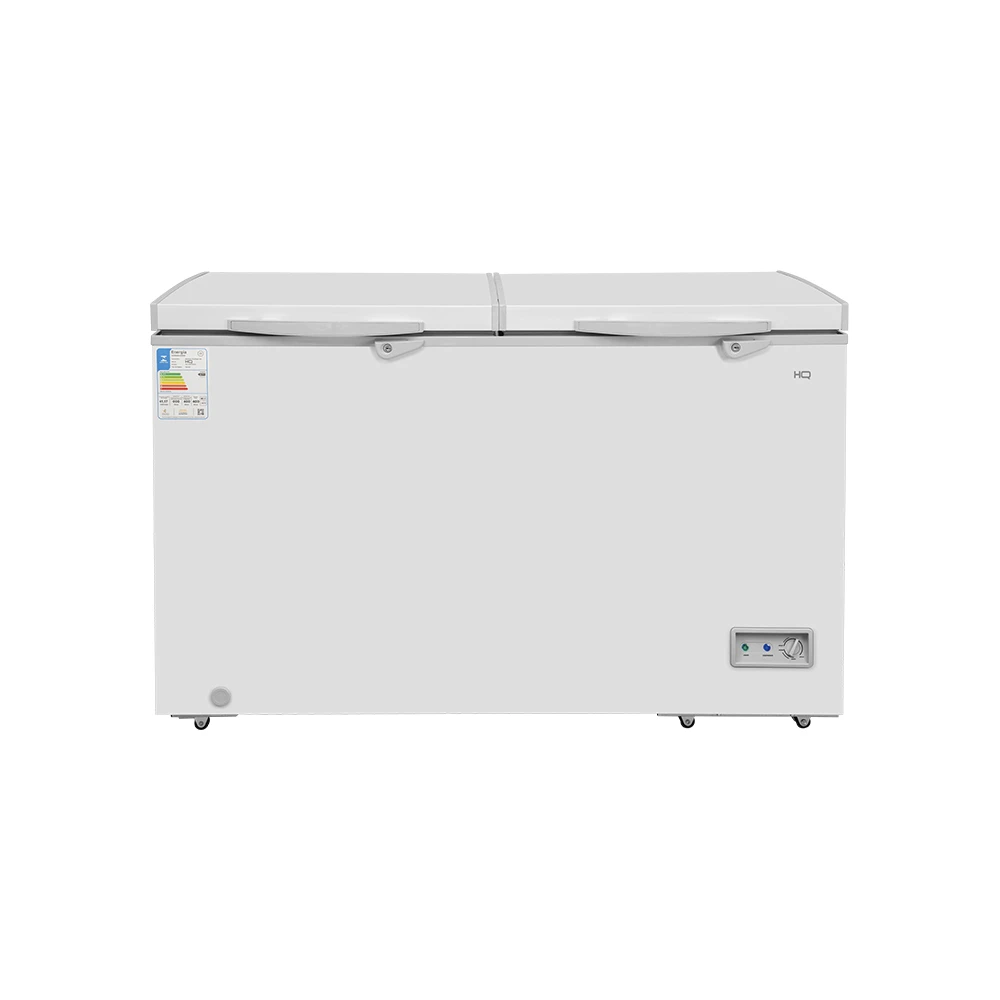 Freezer e Conservador Horizontal HQ 2 Portas 400 Litros Branco HQ-400CF2DX
