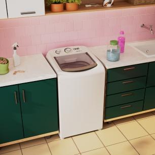 Máquina de Lavar Consul 13Kg com Dosagem Econômica e Ciclo Edredom Branca CWH13AB